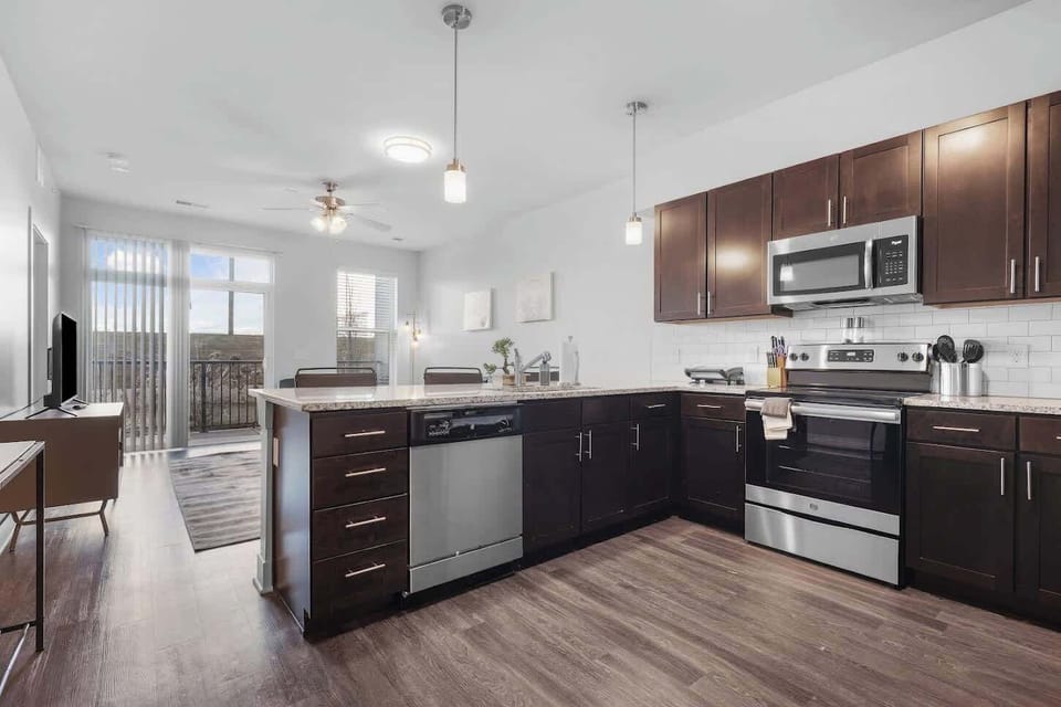 Fully equipped kitchen