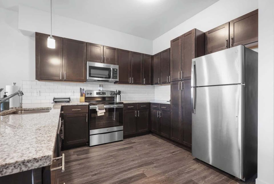 Fully equipped kitchen
