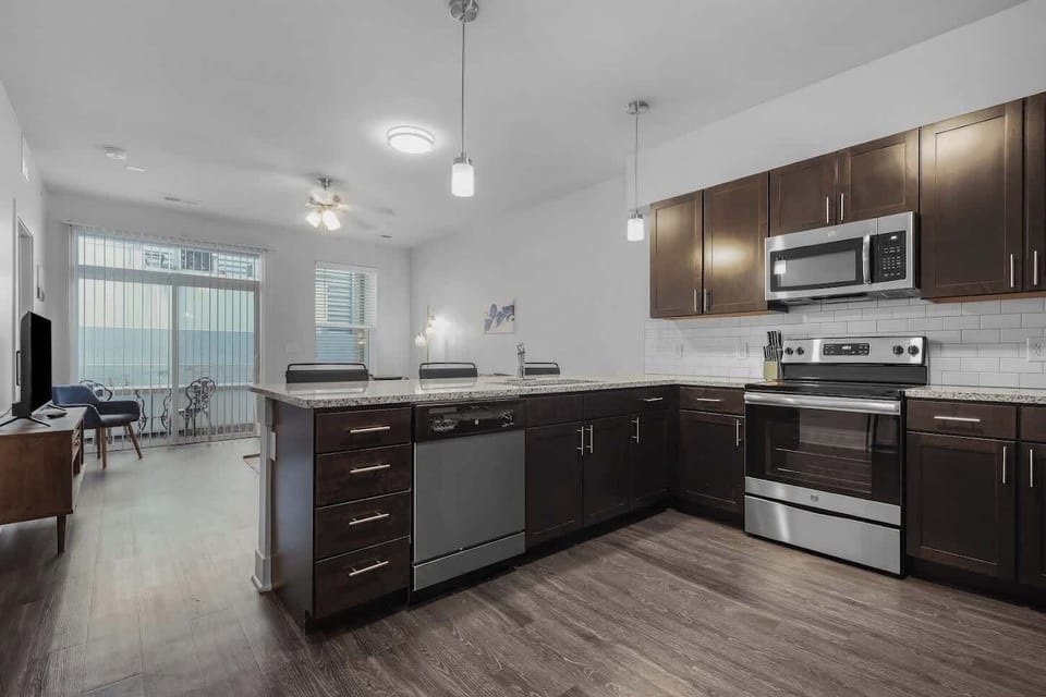 Fully equipped kitchen