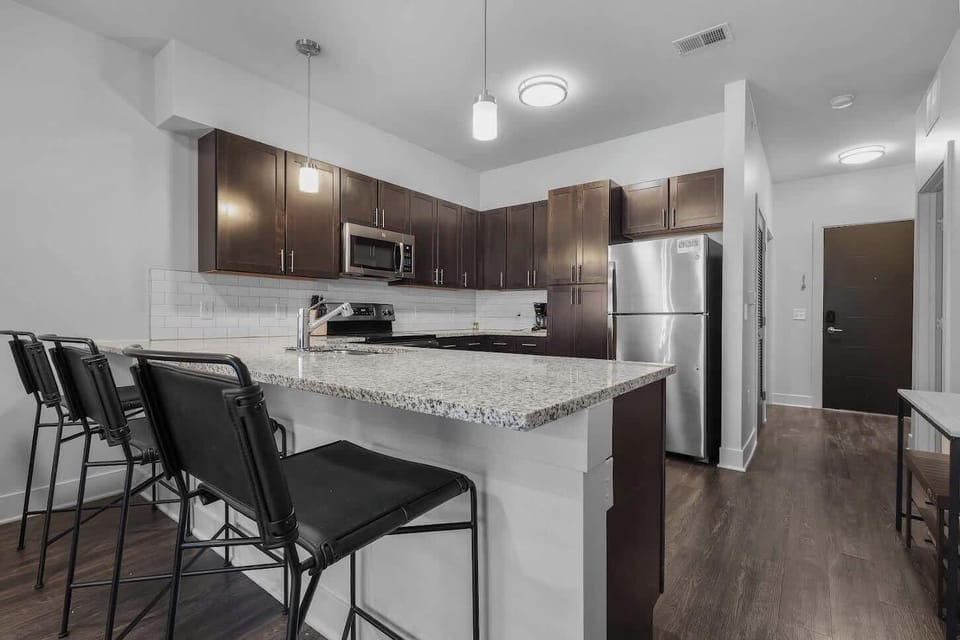 Fully equipped kitchen