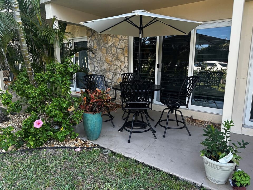 Patio Off Bedroom