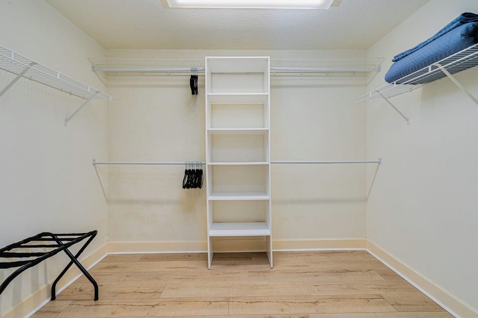 Primary Suite walk-in closet