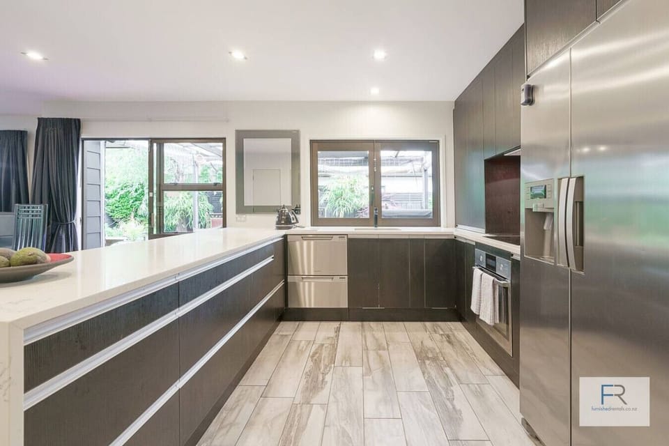 Fully appointed modern kitchen