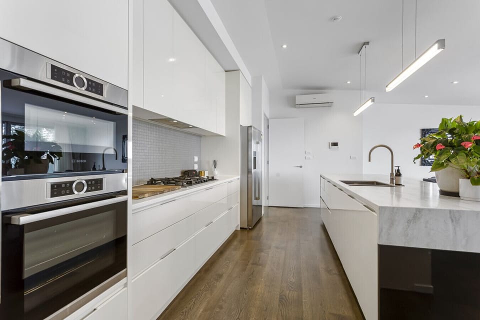 Modern fully equipped kitchen