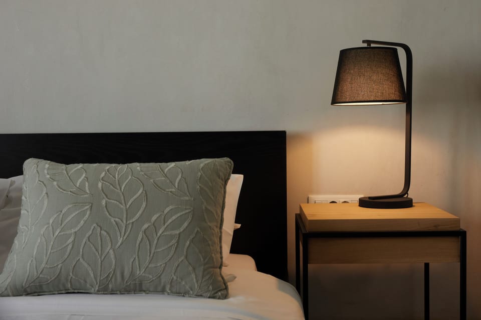 Master bedroom. decorative detail