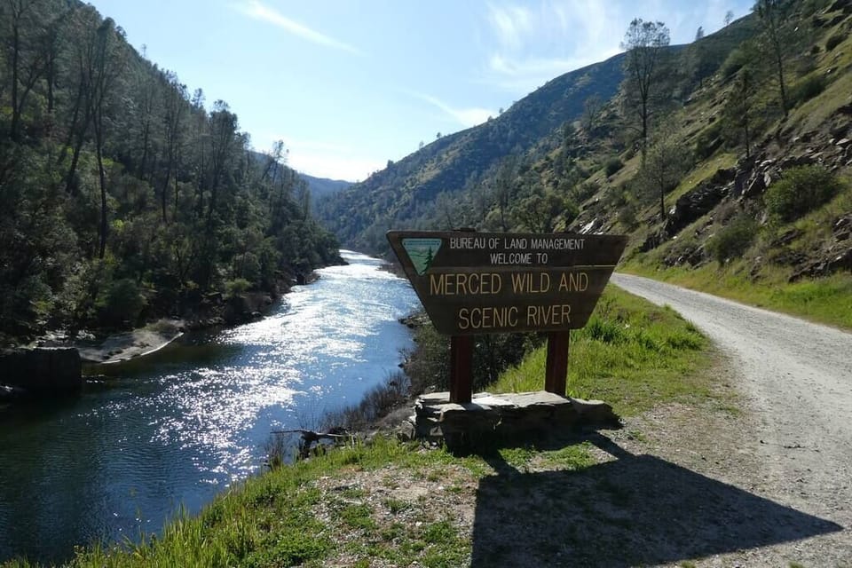 The beautiful Merced River is just a 7-mile drive from the house.