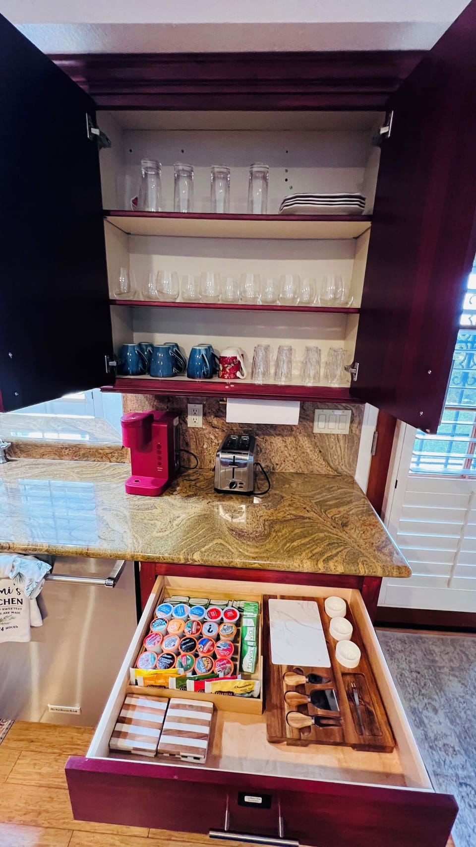 Fully Stocked Coffee/Tea supplies