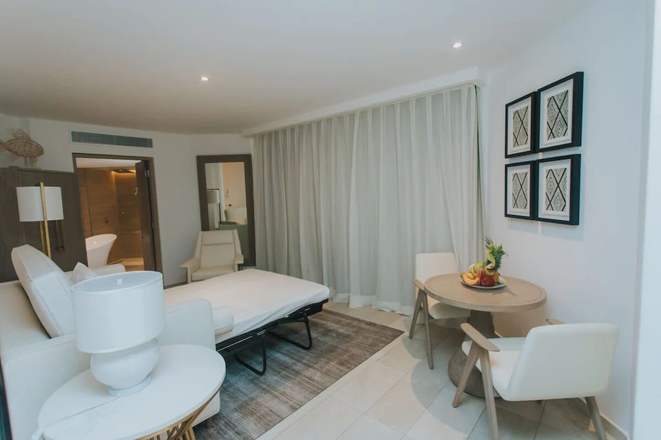 Bedroom. Interior and views may vary based on location and availability