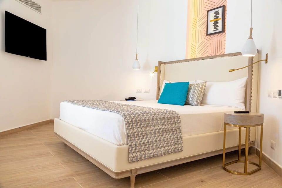 Bedroom. Interior and views may vary based on location and availability