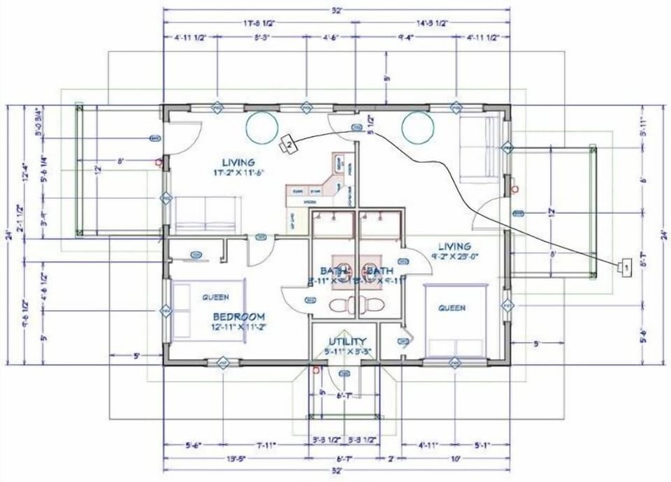 2 Bedroom (Sunset and Sunrise) Casitas