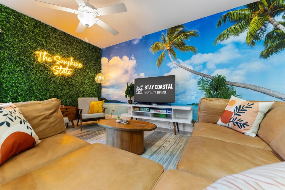 Living room: Entertainment for guests of all ages.