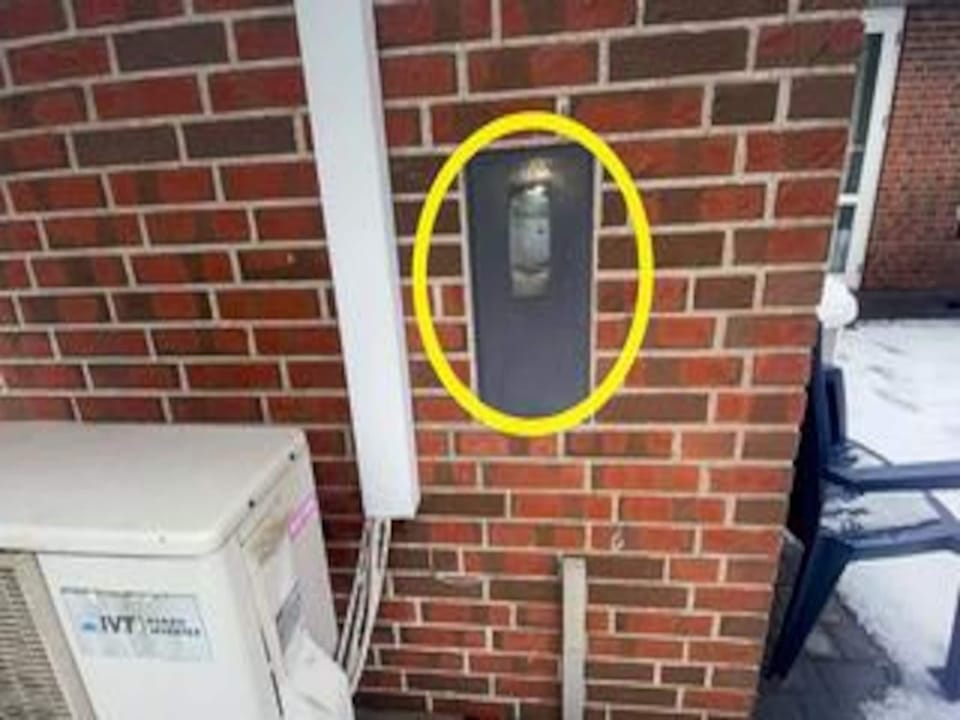 Electricity meter cabinet