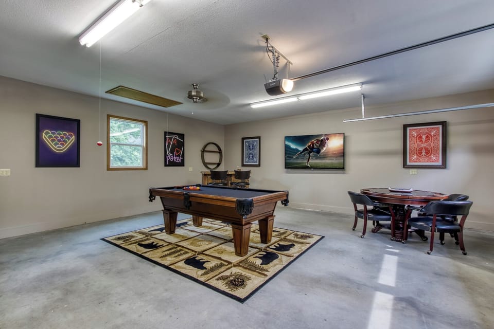 Pool Table and Poker Table