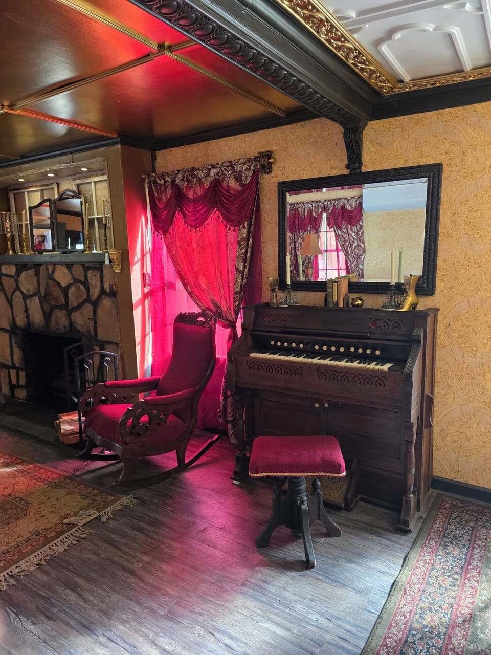 this push Oregon was left at the property, still in working order. 