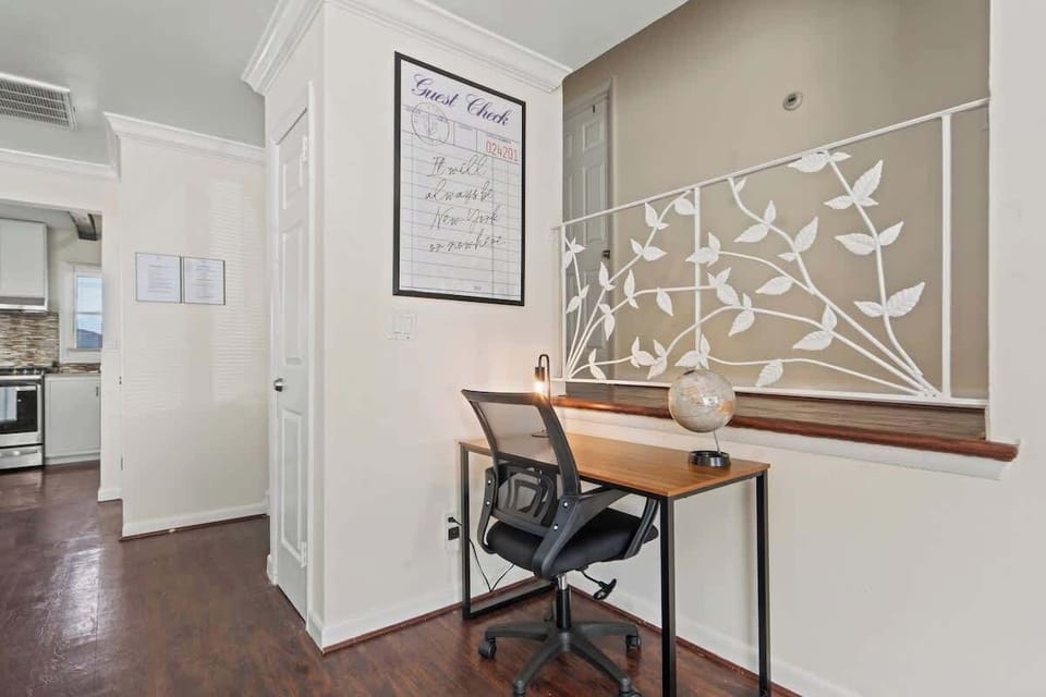 Work Station setup for remote work or planning your next day