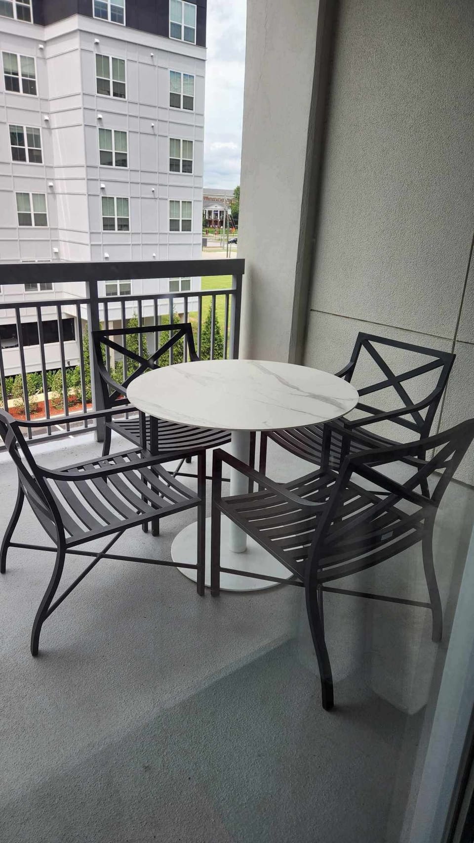Outdoor table for 4
