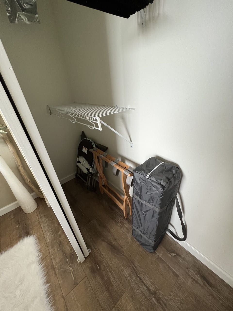 Pack and play and foldable high chair are available for your use.