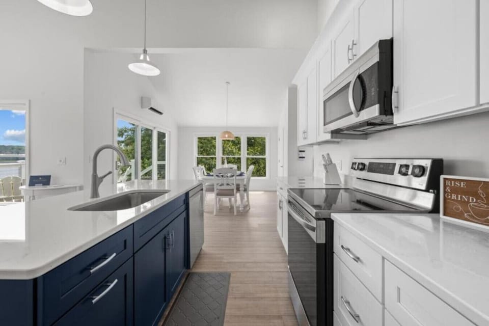 Cottage on the Cove: Fully stocked kitchen with everything you need to cook a delicious meal