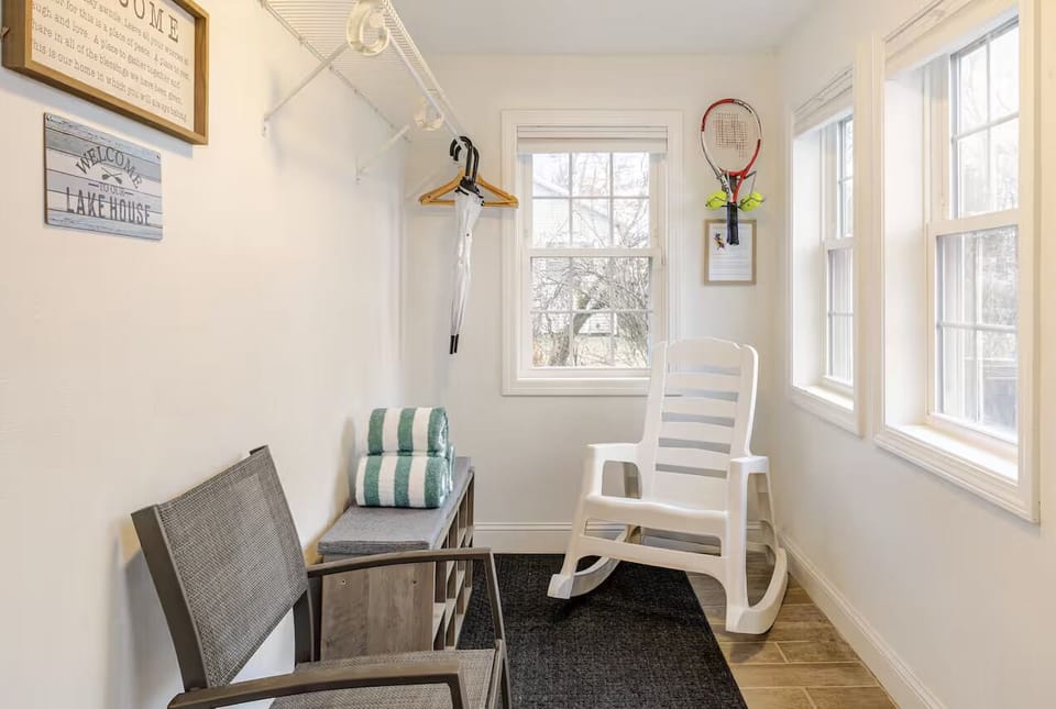 Mud room off the front entrance, great for swim gear