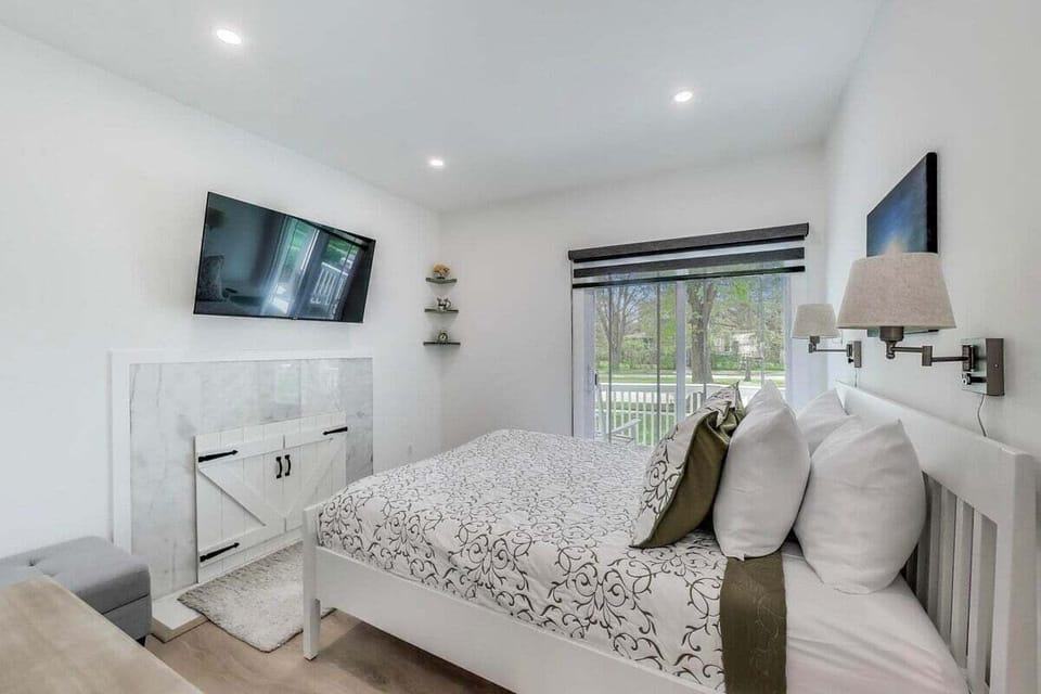 Primary Bedroom with Access to Front Porch