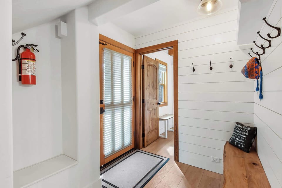 door to mud room