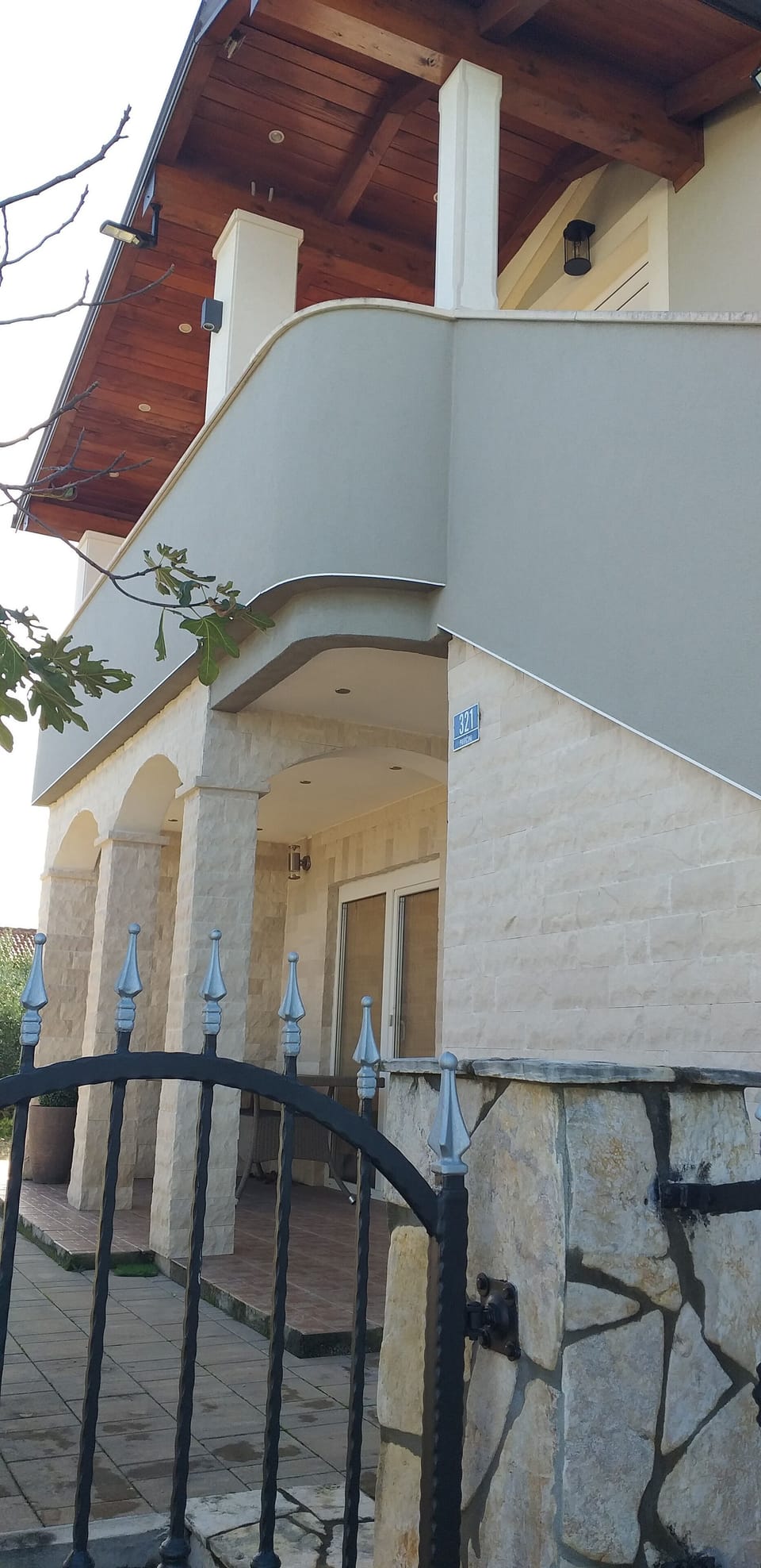 Exterior detail