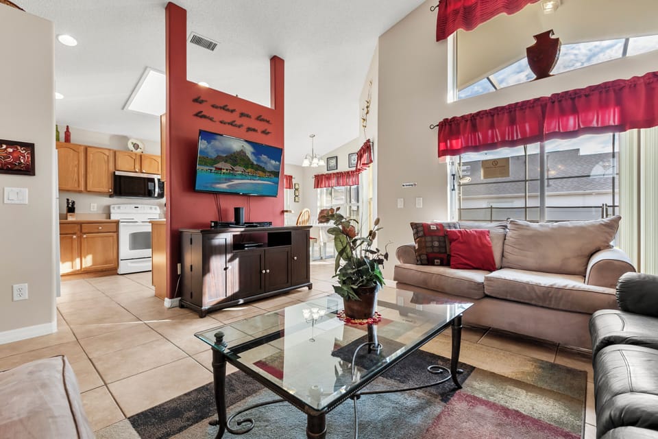 Living Room with TV