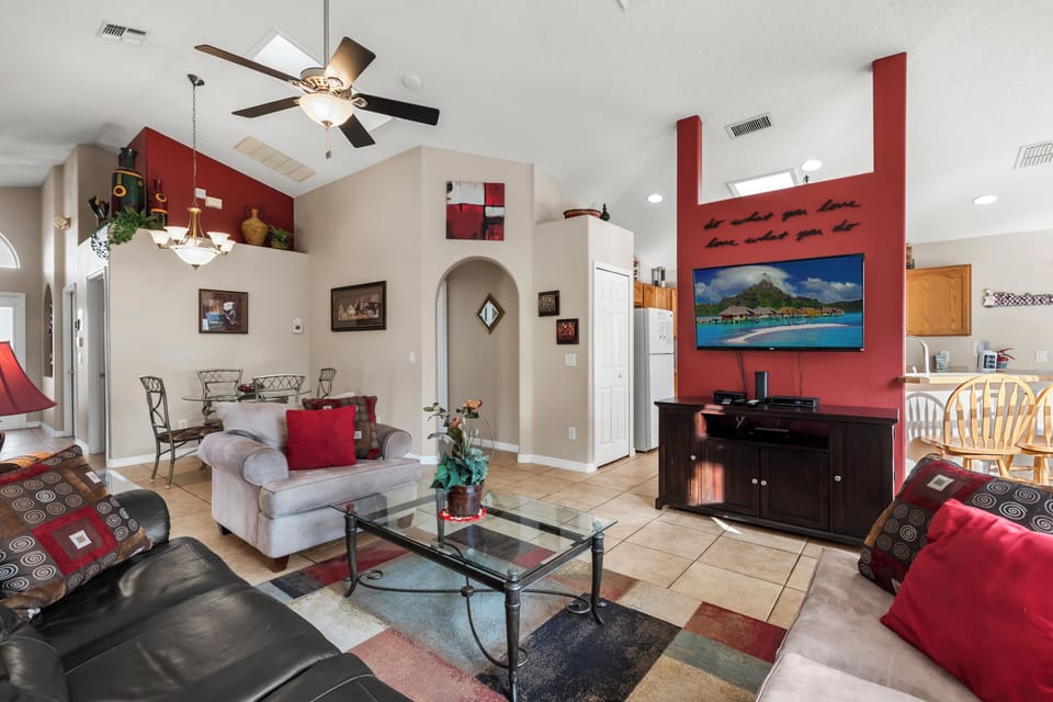 Living Room with TV