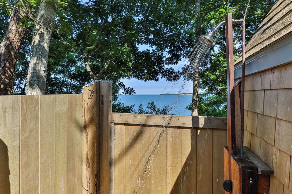 Your view from the outside shower