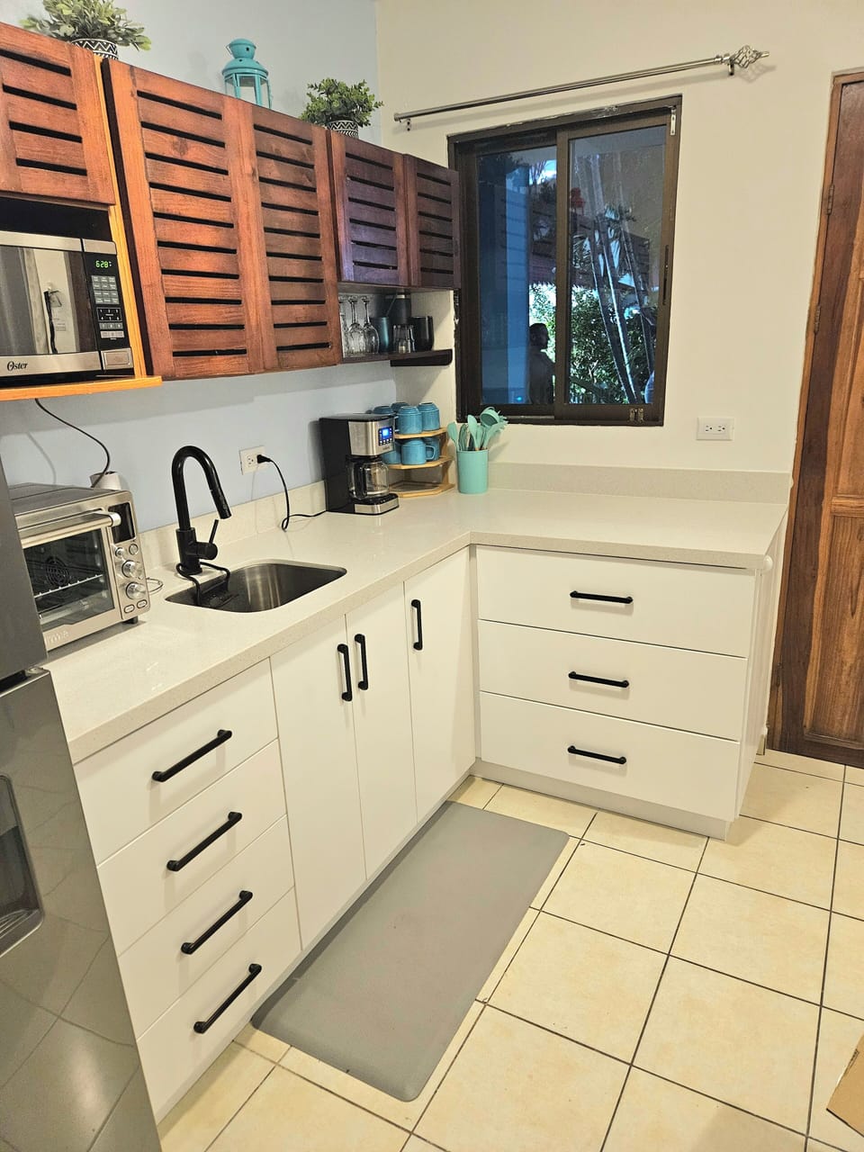 Newly renovated kitchen has all you need to enjoy your stay!