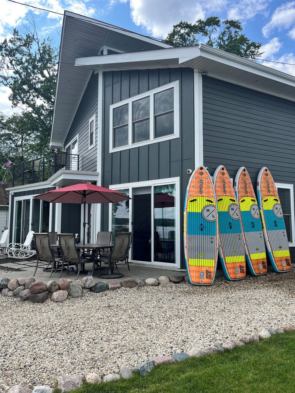 (4) paddleboards here for your use