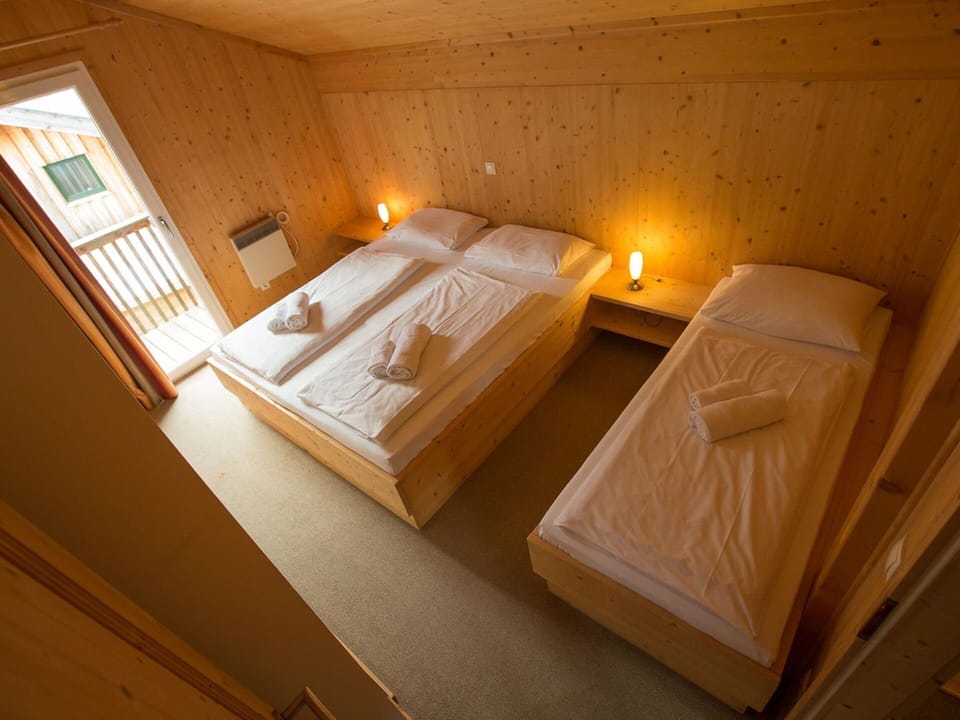 Wood, Floor, Bedroom, Flooring, Ceiling, Interior Design, Bed, Room, Wood Stain, Bed Sheet