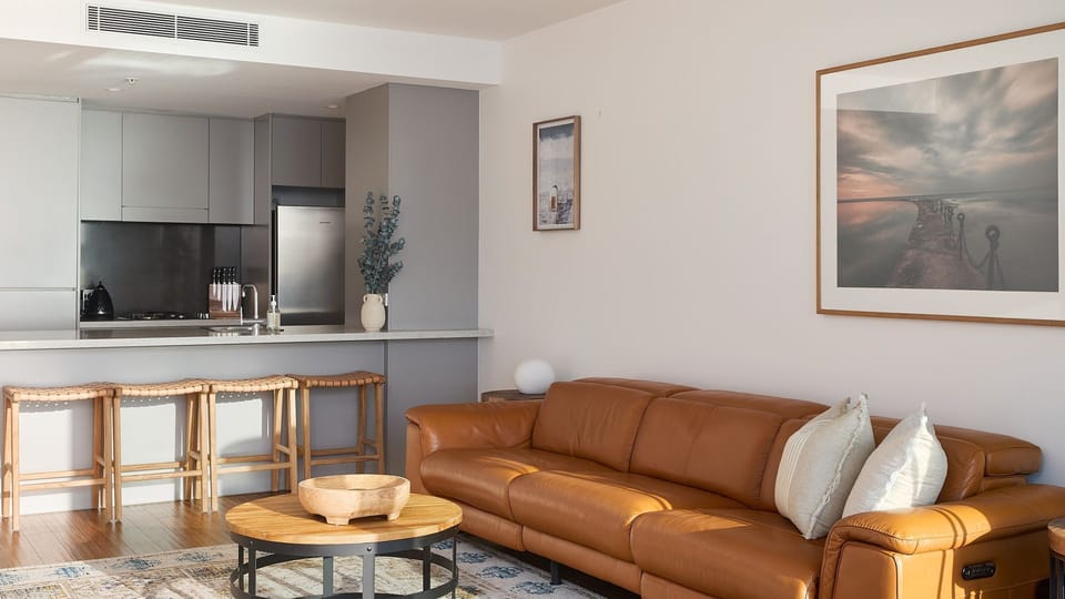Living Room + Kitchen