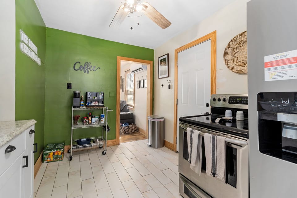 Adjacent to living room