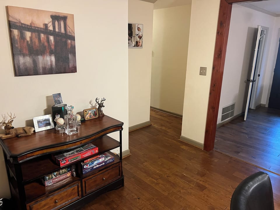Looking into Hall Entrance from Dining Area