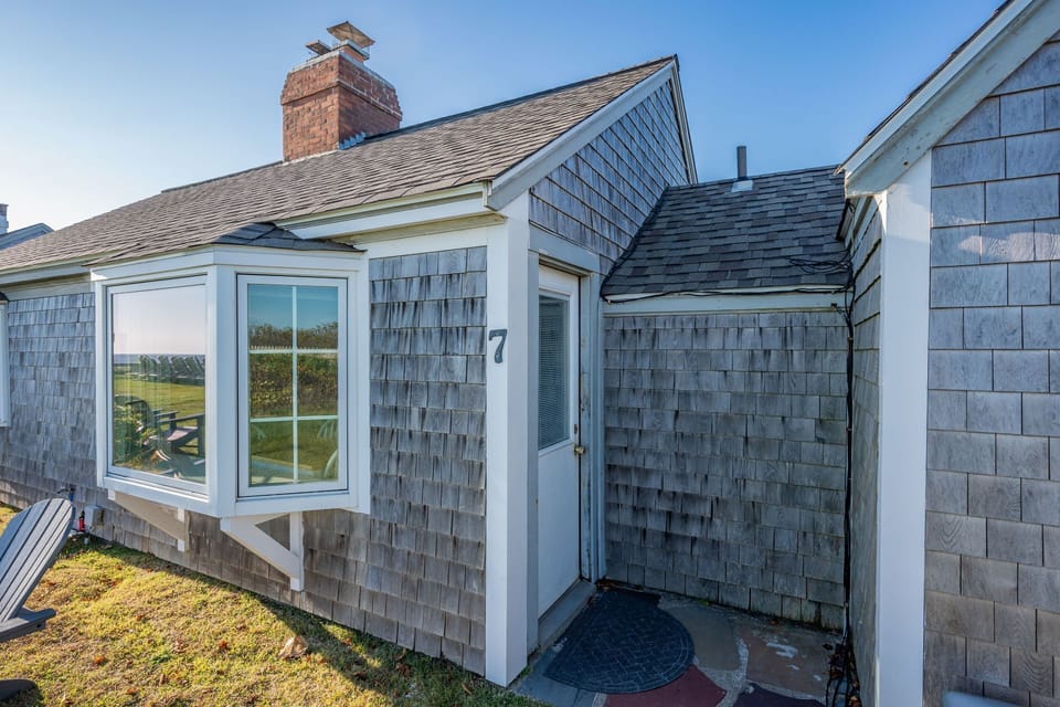 Entry into cottage