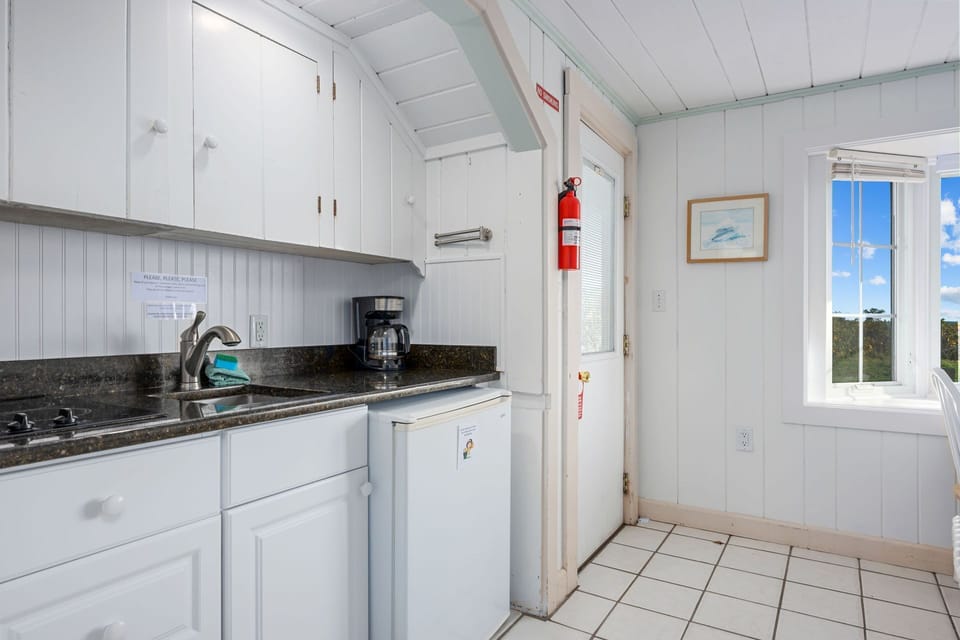 Kitchen and front door