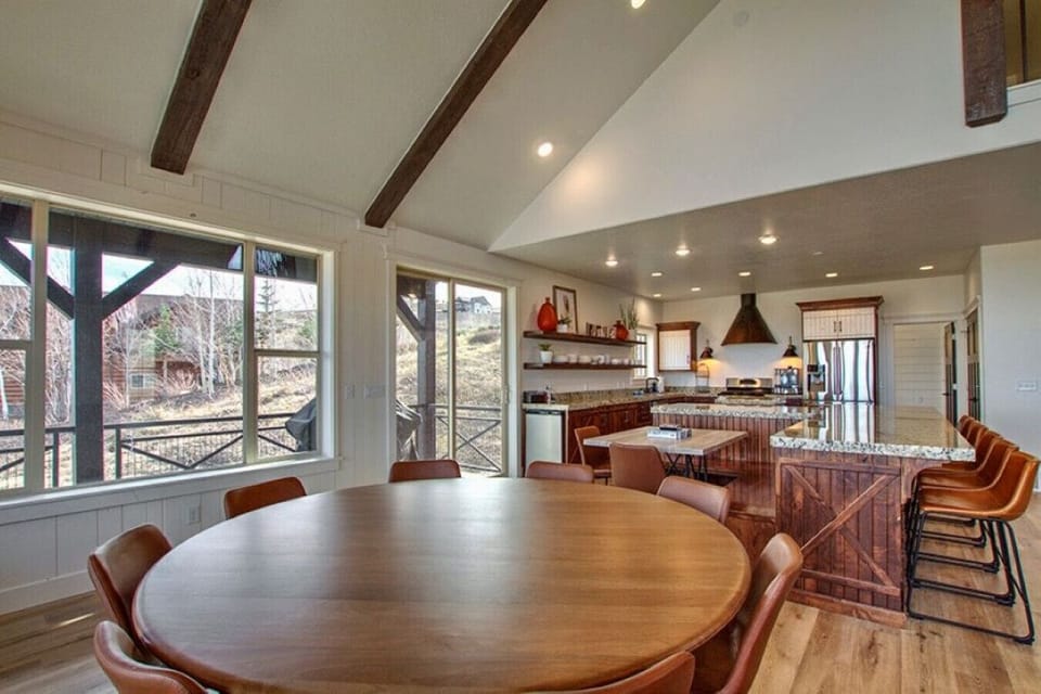 Dining area with ample seating