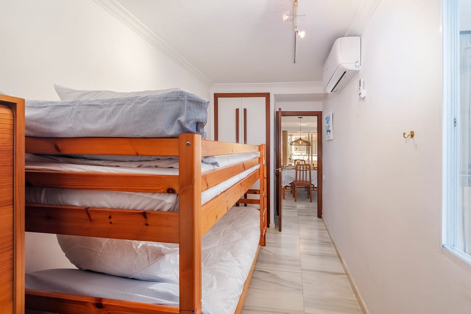 Bedroom with bunk beds