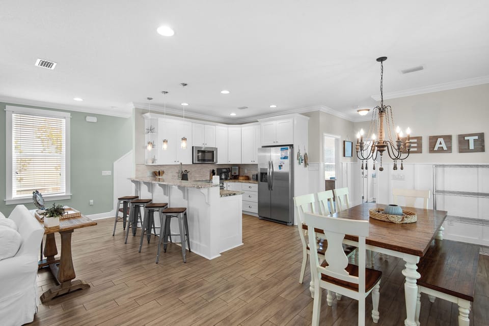 Spacious and open