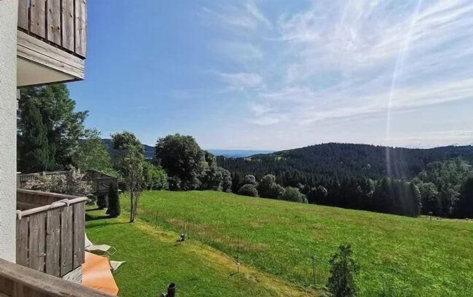 View from the window. Example