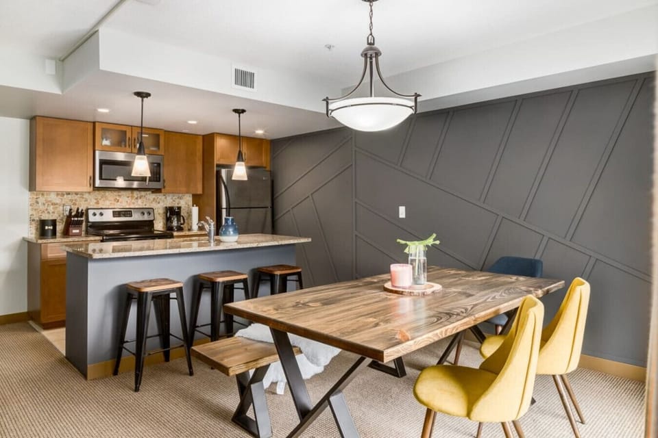 Kitchen with all essentials to enjoy your favorite meals.