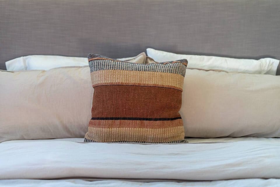 Both firm and soft pillows on the beds to help you find what is comfortable for you.