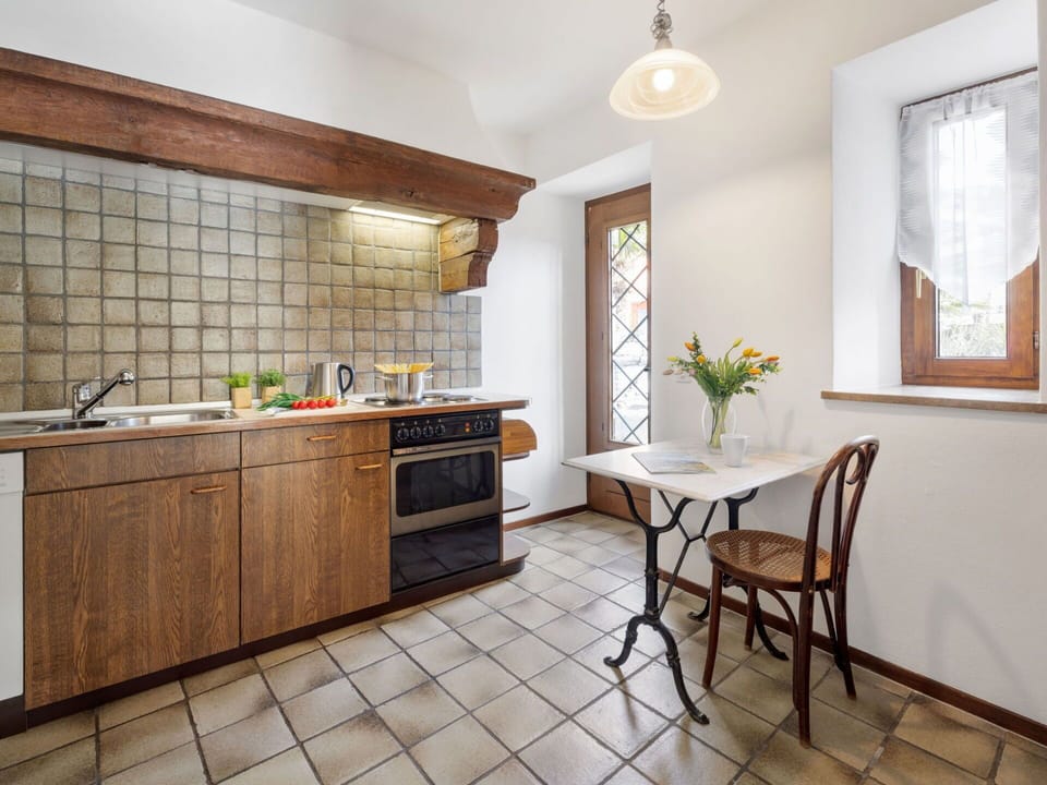 Flooring, Kitchen, Interior Design, Countertop, Ceiling, Furniture, Floor, Tap, Plumbing Fixture, Sink