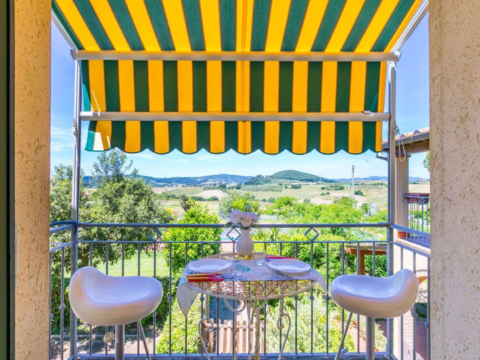 Shade, Awning, Chair, Outdoor Furniture, Design, Outdoor Table, Balcony, Eco Hotel, Houseplant, Outdoor Structure