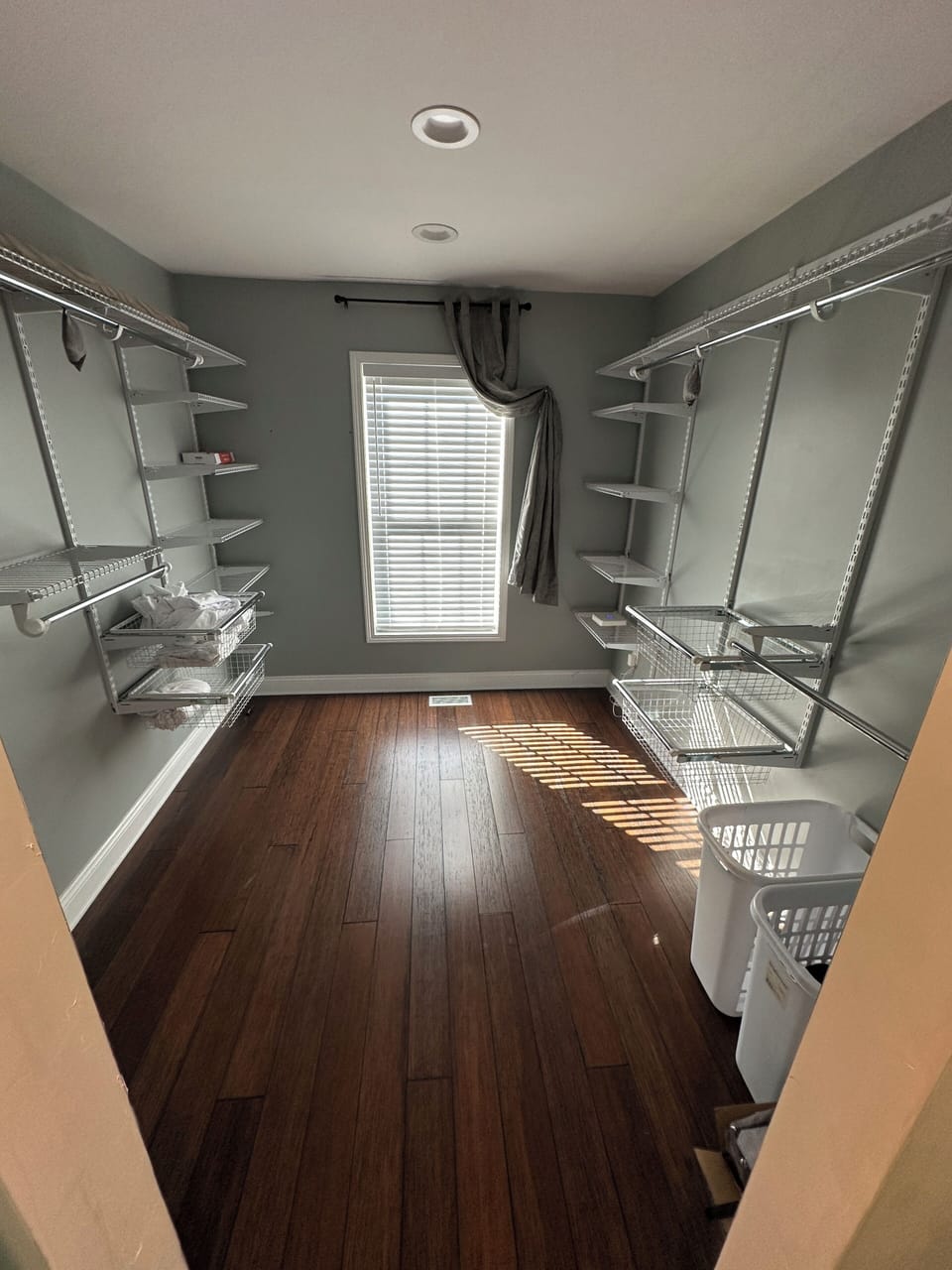 Master closet