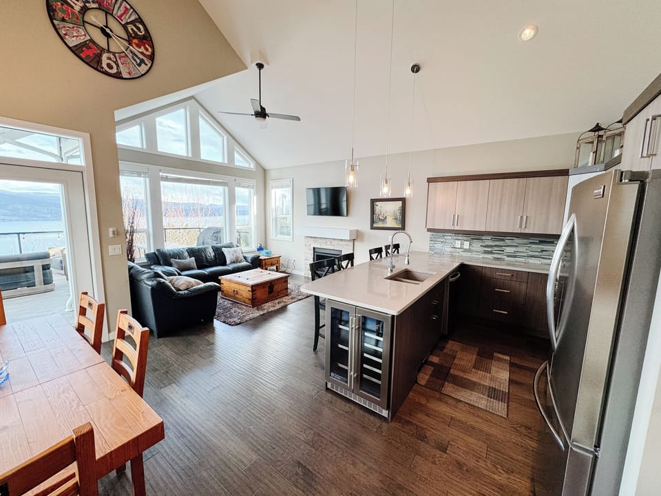 Kitchen and Family Room