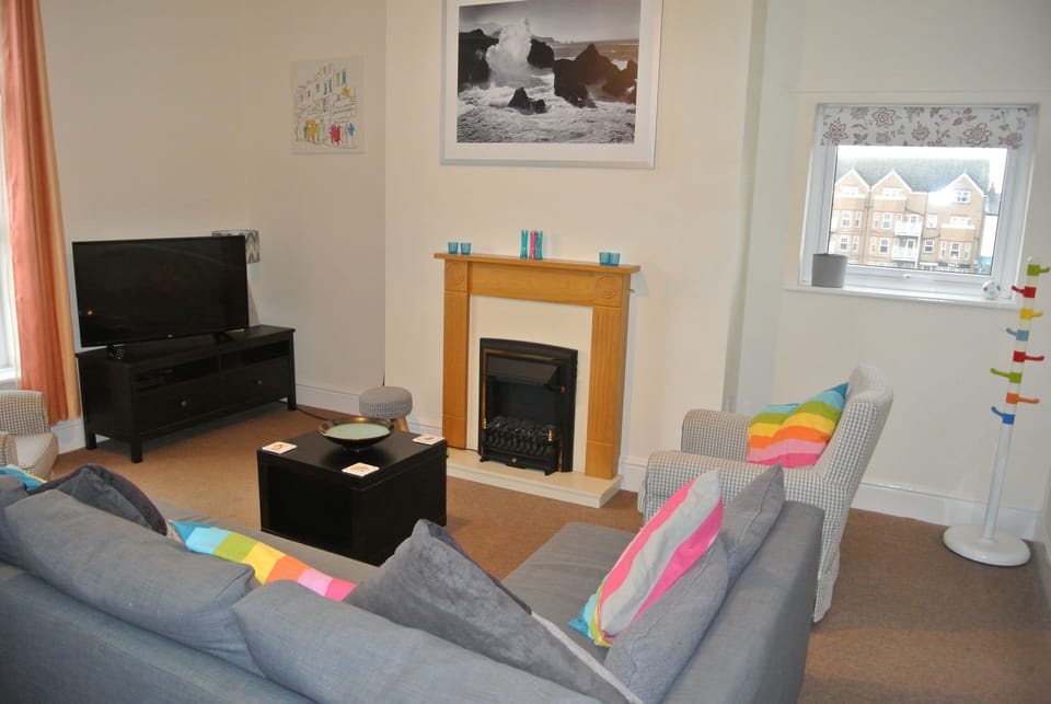 Lounge with sofa bed