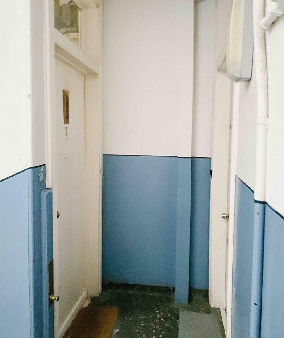 Hallway to the flat.