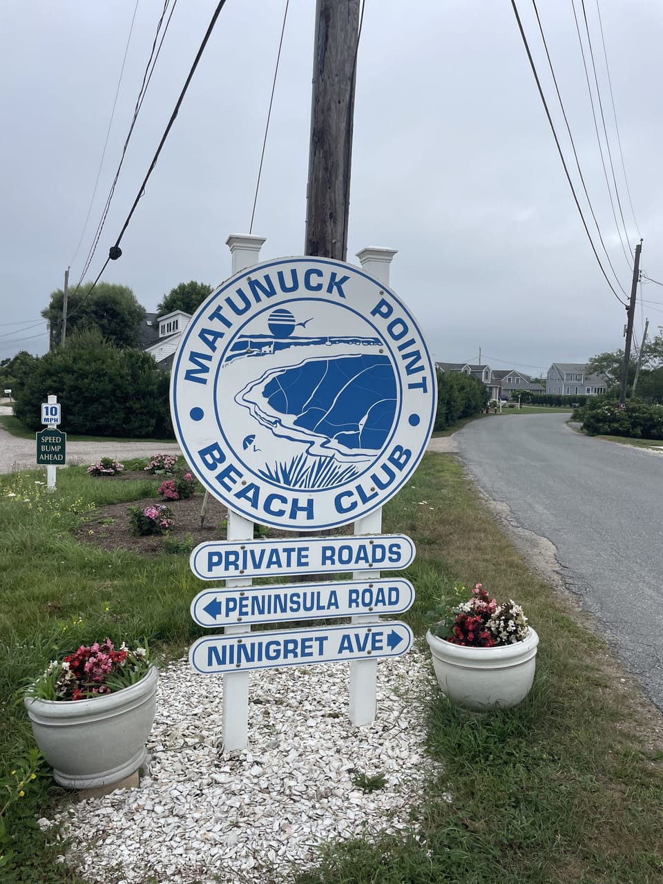 Located in private Matunuck Point Beach Club - 5 min walk to beach